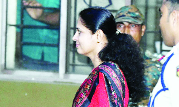 P.P. Divya went into hiding at her relative's house in Eripuram