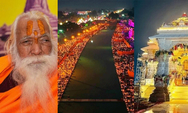 25 lakh lamps will be lit in Ayodhya; Two world records born today; Acharya Satyendra Das