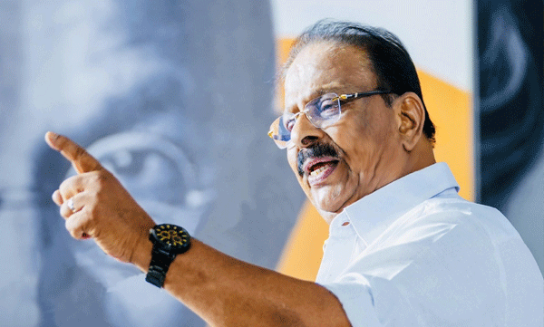 EP Jayarajan's autobiography was dramatically released by party and government leaders from behind: K Sudhakaran