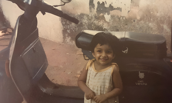 Ann- Augustine- shares -childhood -picture