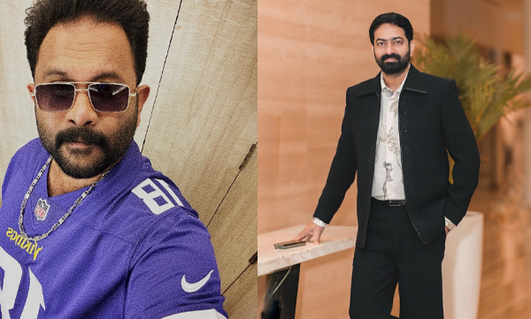 Aju Varghese shares a stylish picture of saiju kurup