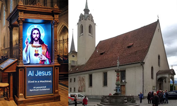  A.I. for confession. A Christian church in Switzerland with a chatbot