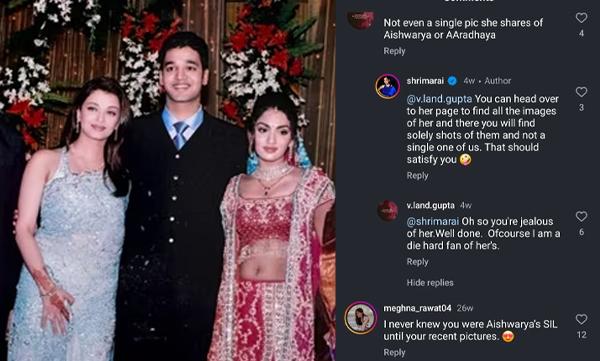  Aishwarya Rai's sister-in-law Srima Rai gave a befitting reply to trolls who questioned her about dropping Aishwarya
