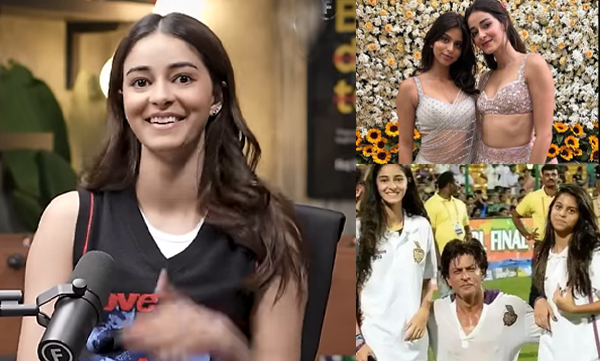 Ananaya Pandey talk about Shah Rukh Khan