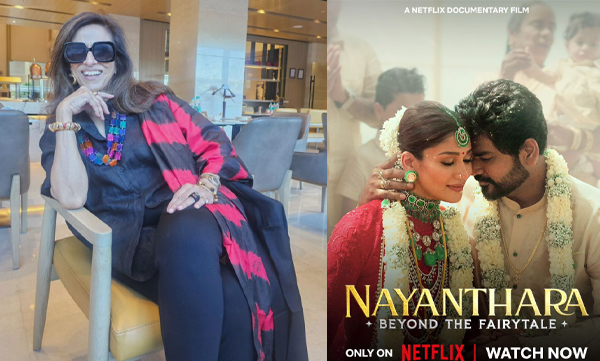 Shobha de criricise openly nayanthara and her documentary 
