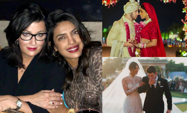 NIck Jones's mother wedding anniversary wishes to Priyanka and nick