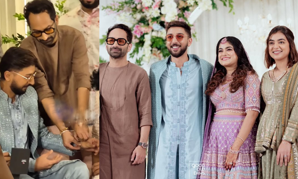 Nazriya Nazim's brother encagement pictures trending