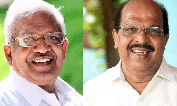 p-jayarajan-meet-g-sudhakaran-at-his-residence-