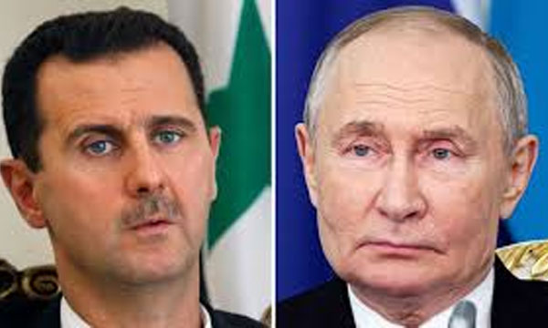 Indications that Bashar al-Assad has entered Russia; Russia granted political asylum