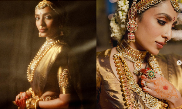 sobhita-dhulipala-traditional-gold-jewellery-for-her-wedding-with-naga-chaitanya-ponniyin-selvan