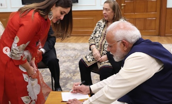 bollywoods-kapoor-family-meets-pm-modi-kareena-gets-autograph-for-her-sons-jeh-and-taimur