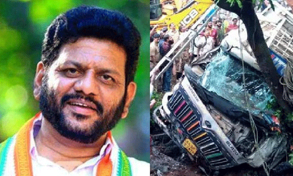Palakkad accident; The technical fault on the national highway should be resolved; VK Sreekanthan sent a letter to Nitin Gadkari