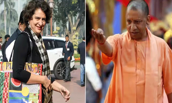yogi-adityanath-angry-on-priyanka-gandhi-palestine-bag-up-sent-5600-youth-to-israel-job-news