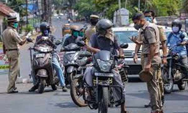 As the series of accidents became a lesson, the police and motor vehicle department came to the road