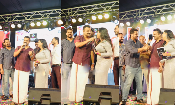 Listin Stephen trolls kunchakko boban on a college function