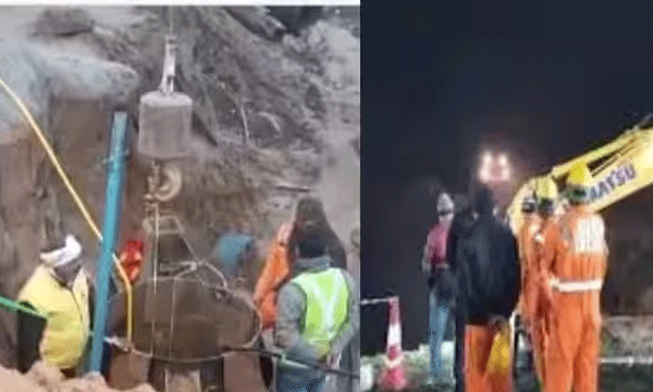 10-year-old boy falls into 140-feet-deep borehole, 16-hour rescue, finally rescued