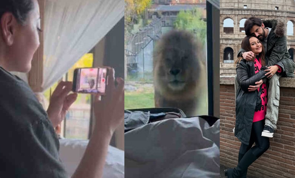 Sonakshi shares vaccation video withvan interesting twist