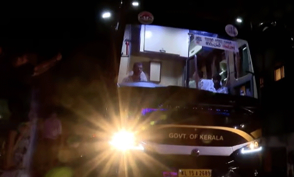 Navakerala bus with house full service in new year