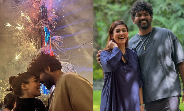 Nayanthara newyear wishes for fans with vignesh