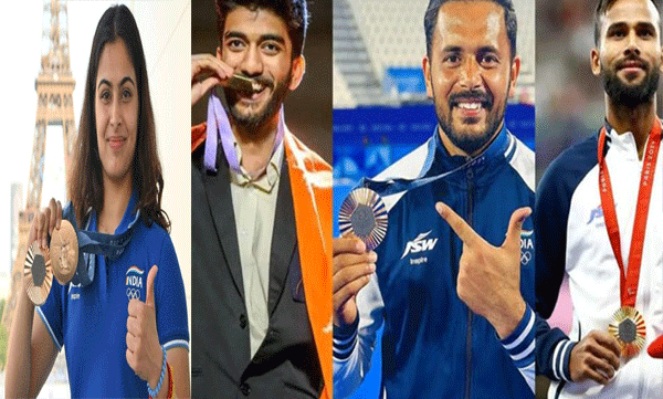manu-bhaker-and-d-gukesh-among-four-to-receive-khel-ratna-award