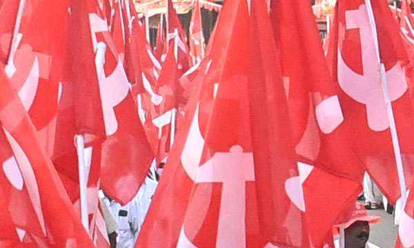 CPM visited the houses of the convicted accused. The leaders