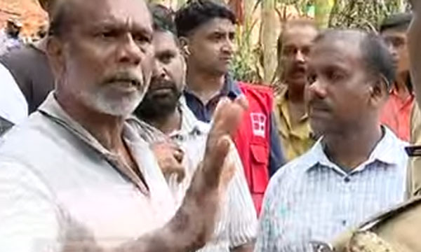 The police returned without demolishing Gopanswamy's samadhi
