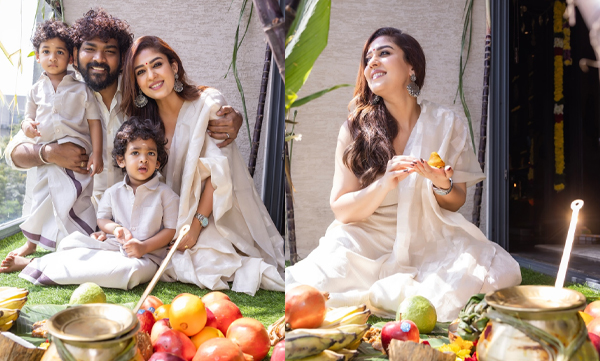 Nayanthara shares ponkal celebration with family
