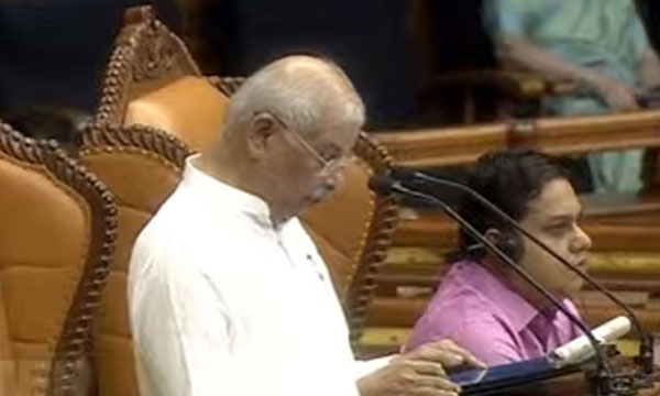 The budget session of the Legislative Assembly has begun