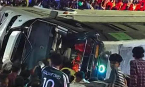 The driver was taken into custody and the sudden braking was the reason for the accident