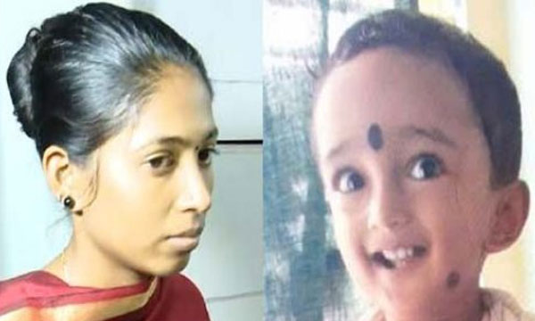 Sharanya, the accused in the case of throwing the baby into the sea, tried to commit suicide