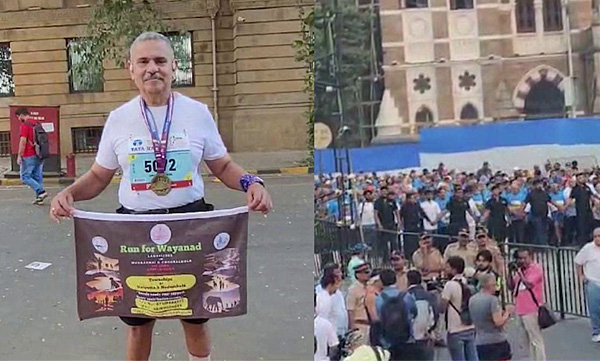 Even at the age of 68, the former Chief Secretary of Kerala runs a marathon