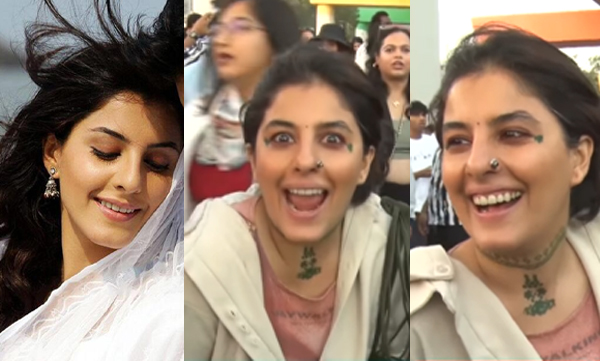 Isha Talwar new look on coldplay concert