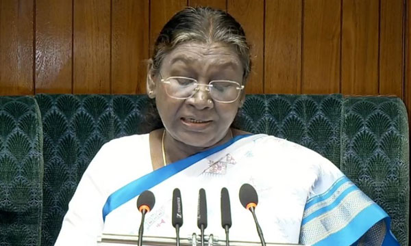 The President said that India is on the path of development