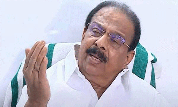 k-sudhakaran-against-central-government-in-chooralmala-disaster