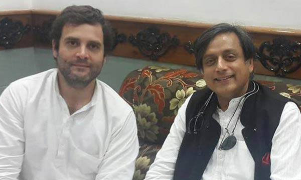 If you attack in a circle, you will take a tough stand; Sasitaroor to Rahul Gandhi