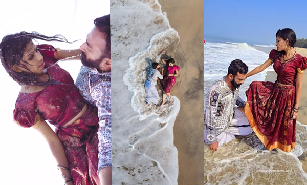 Renu Sudhi's new reel video on chandu kudanjoru song recreation reel goes vviral