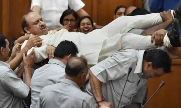 Thrown Out, Literally, In 2015, BJP's Vijender Gupta Now Delhi Assembly Speaker