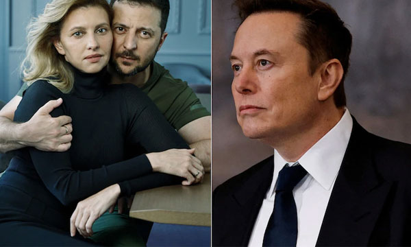 Musk Shreds Ukraine's Zelensky Over Old Vogue Shoot "While Kids Were Dying"
