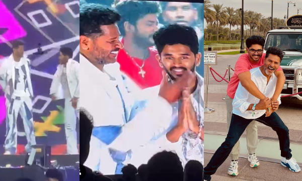 prabhudeva-introduces-fans-to-son-rishi-deva-at-dance-concert