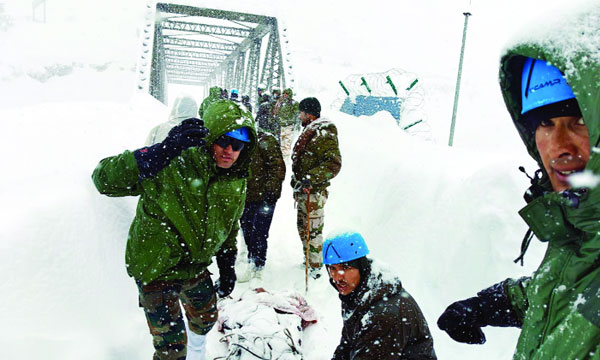Heavy avalanche in Uttarakhand's Chamoli district: 57 road construction workers trapped in avalanche