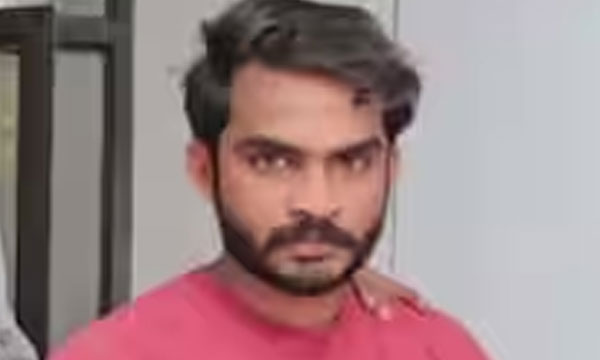 When he saw the police, he swallowed the MDMA packet in his hand