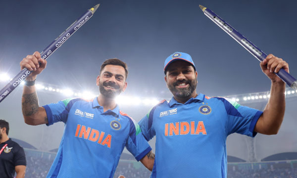 Team India won 23 out of 25 matches, lifting the trophy in two