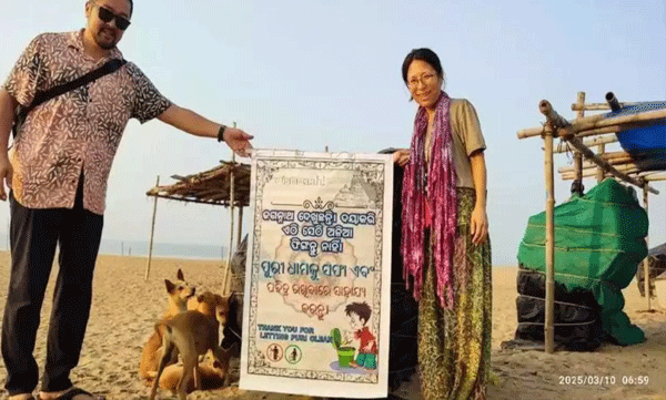 aki-doi-japan-yoga-and-music-teacher-started-a-cleanliness-drive-in-puri