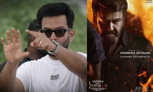 Prithviraj Sukumaran about why some scenes in lucifer movie are out of focus