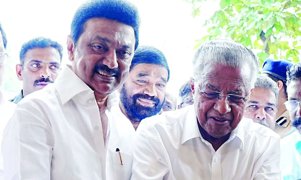 Lok Sabha constituency re-delimitation: Pinarayi in Chennai to attend meeting called by DMK