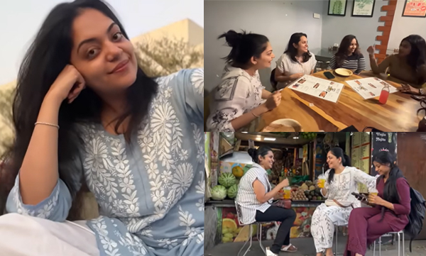 Ahana Krishnakumar shares random vlog for a random trip