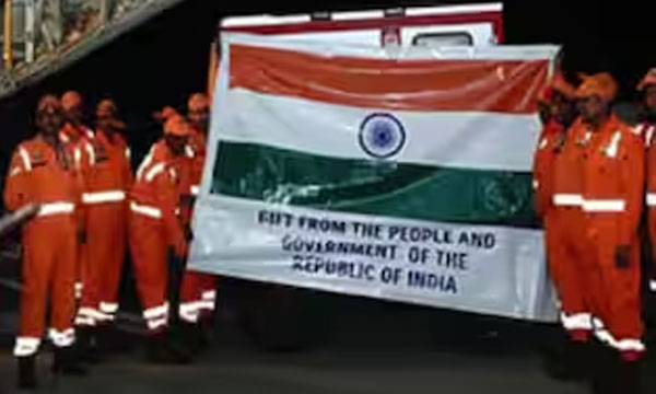 India extends helping hand to earthquake-ravaged Myanmar; sends 15 tonnes of relief materials