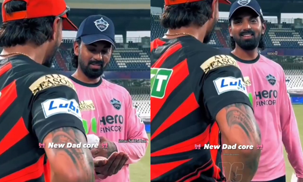 K L Rahul shares happiness of his first baby