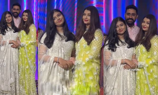 Aradhya Bachchan's cute pictures with aiswarya and abhishek