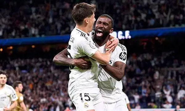 Real Madrid kept their Treble hopes alive